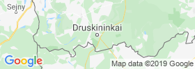 Druskininkai map